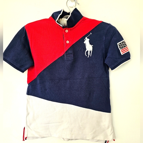 Ralph Laren Big Pony Cotton Mesh Polo Shirt S/P (8) - Picture 1 of 6
